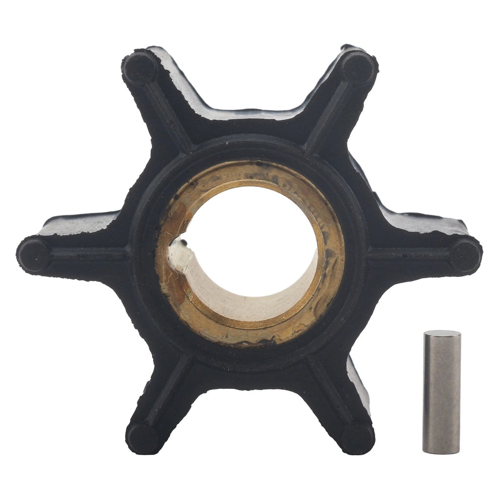 Water Pump Impeller & Pin for Evinrude Johnson 4-8 HP Outboard (1980–1990)