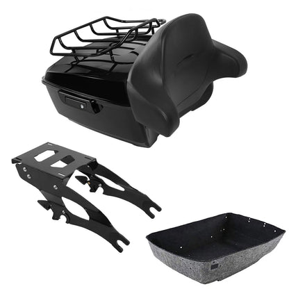 Trunk Luggage Backrest Mount Rack for Indian Chieftain (2014–2025)