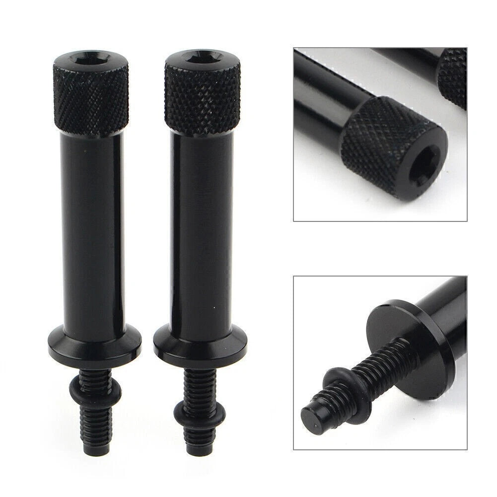 Set of 4 Black Seat Bolts for Scrambler 865 (2006–2015) & Thruxton 865 (2004–2015)