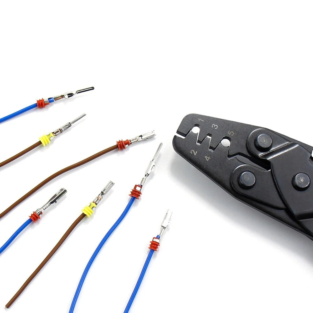 290Pcs Electrical Wire Terminal Pins Kit for (1/1, 5/1, 8/2, 2/2, 8mm)