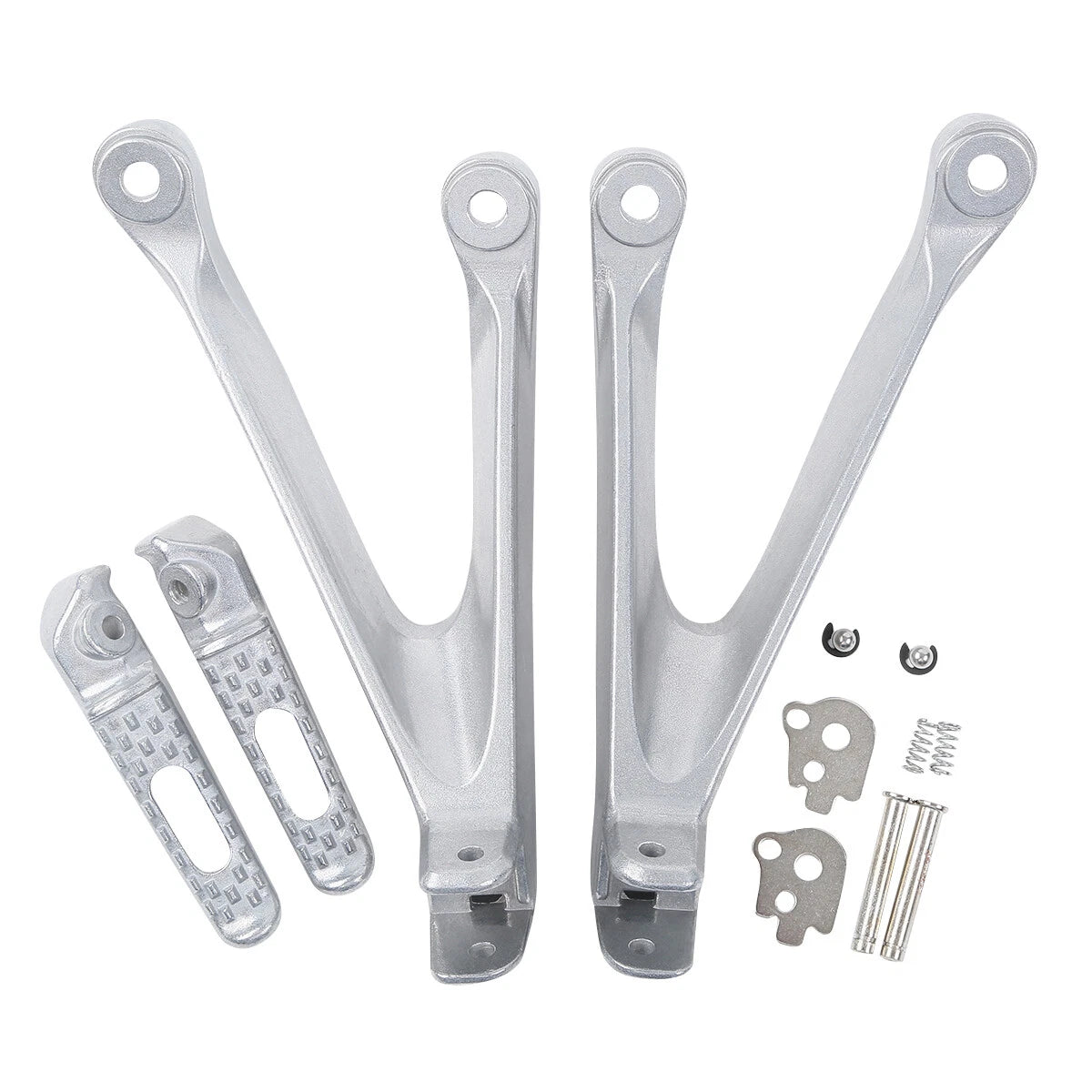 Rear Passenger Footrests Footpegs Peg Brackets for Honda CBR1000RR (2008–2016)