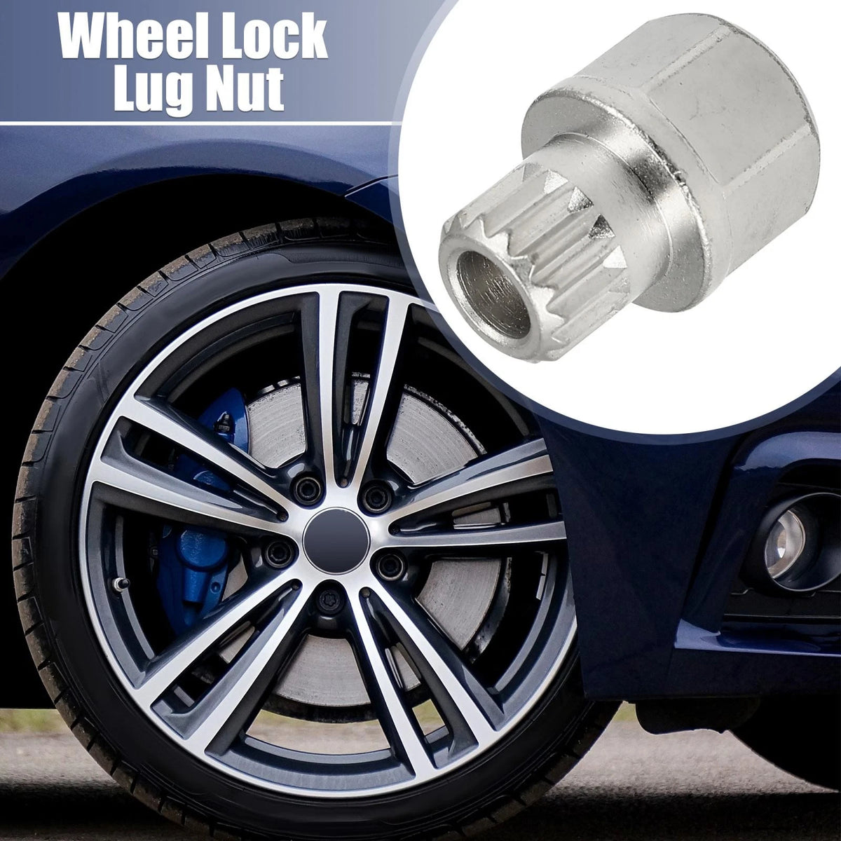 Wheel Lock Removal Key for BMW 31/15PT Hollow Car Anti Theft (2011–2024)