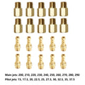 10X Main & Pilot Jets Kit for Mikuni TM TMX VM VM22 Carb