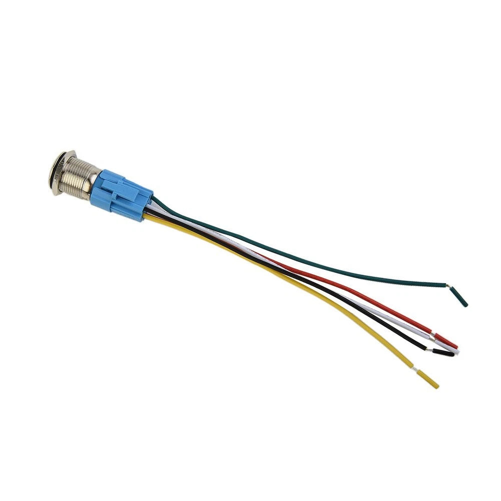 Push Button Switch with Pigtail Socket for Automotive Applications