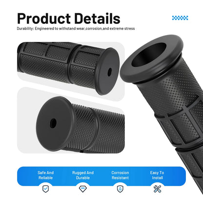 2X Handlebar Grips for Polaris Sportsman 700 2007-2008, 800 2007-2014