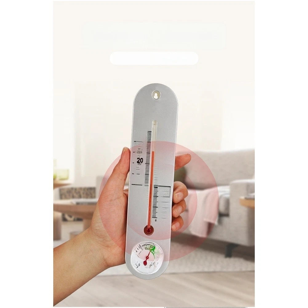 Digital Hygrometer Thermometer for Indoor Outdoor Use (Wall Mount)