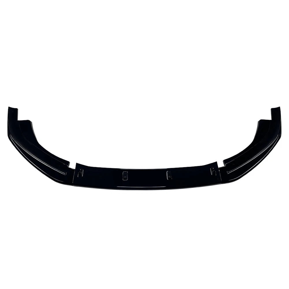 Glossy Black Front Bumper Spoiler Lip for VW Golf 6 MK6 R (2010–2013)
