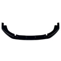 Glossy Black Front Bumper Spoiler Lip for VW Golf 6 MK6 R (2010–2013)