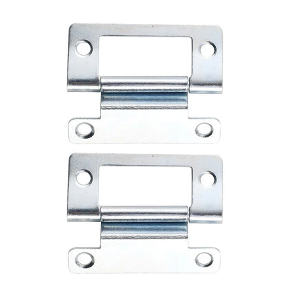 2X Silent Crank Folding Hinges for RV Cabinet Doors 50x38mm