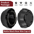 2X Rear Matte Black Rim Cap 1524066-458 for Polaris Ranger Crew SP 570 (2022–2025)