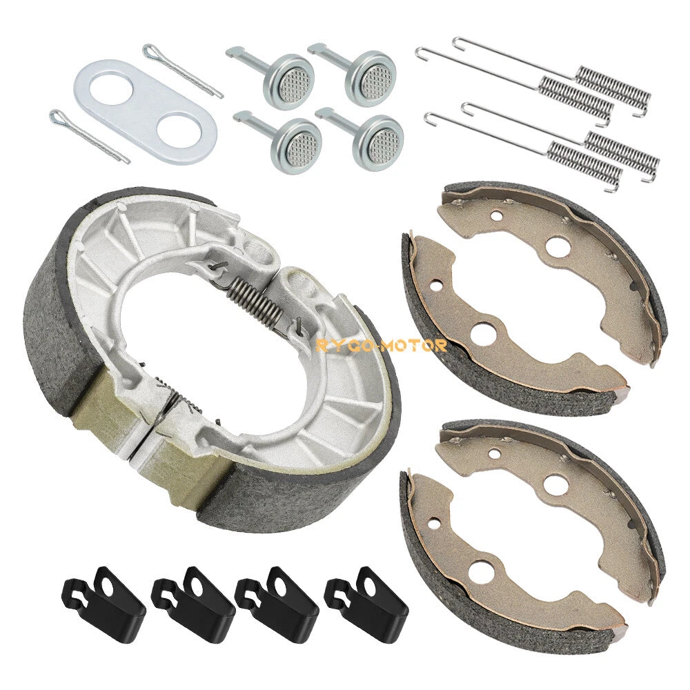 Front Rear Brake Shoes Pin Kit for Honda Rancher 350 400 TRX350 TRX400 (2000–2007)