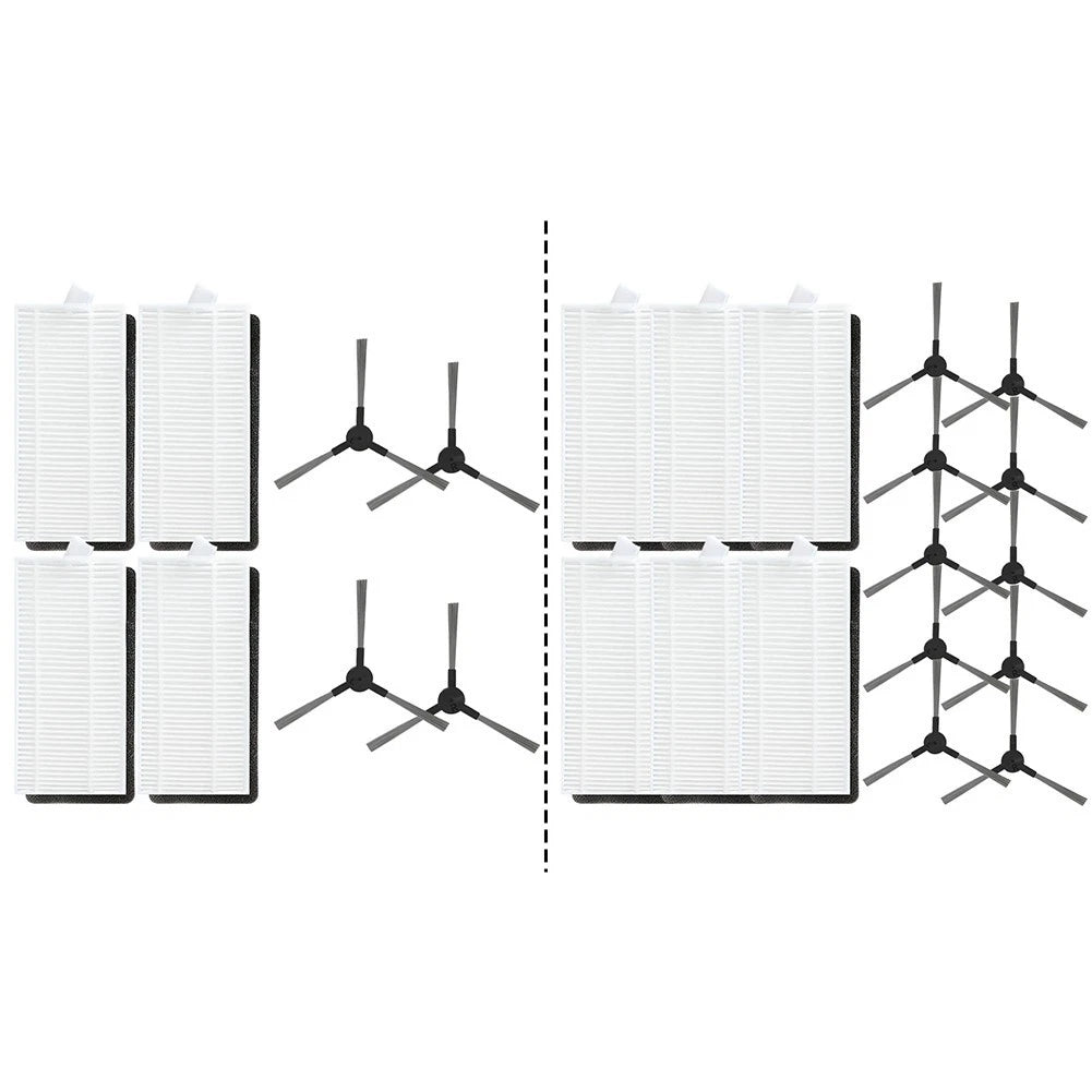 Side Brush and Filter Kit for Liectroux X6 (ZEDAR R600)