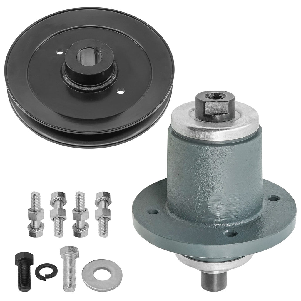 Deck Spindle and Pulley Replacement for Bad Boy Rogue Rebel X Revolt X (2025)