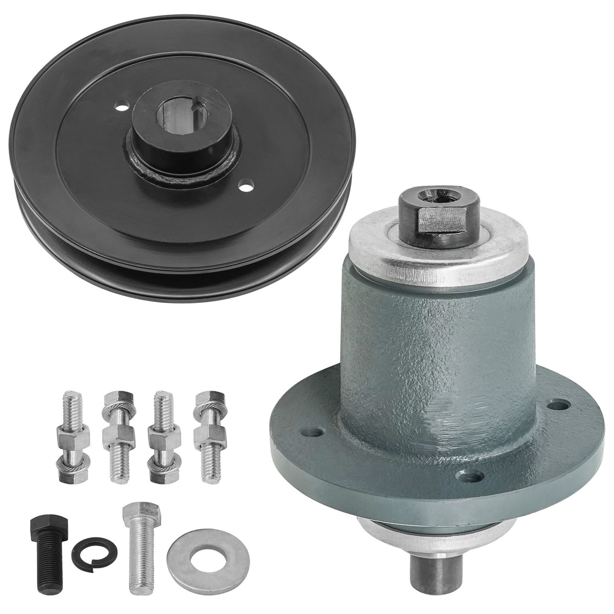 Deck Spindle and Pulley Replacement for Bad Boy Rogue Rebel X Revolt X (2025)