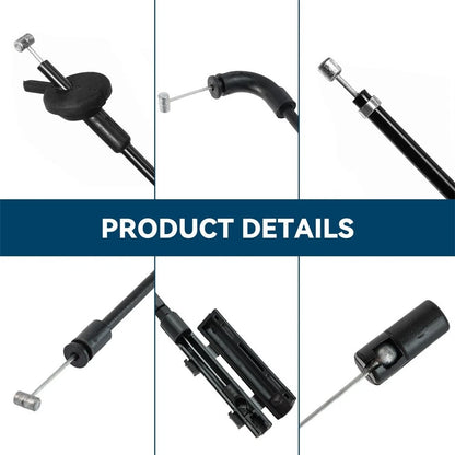 3X Engine Hood Release Cable for BMW 740i 745i 750i 760i (2002–2008)