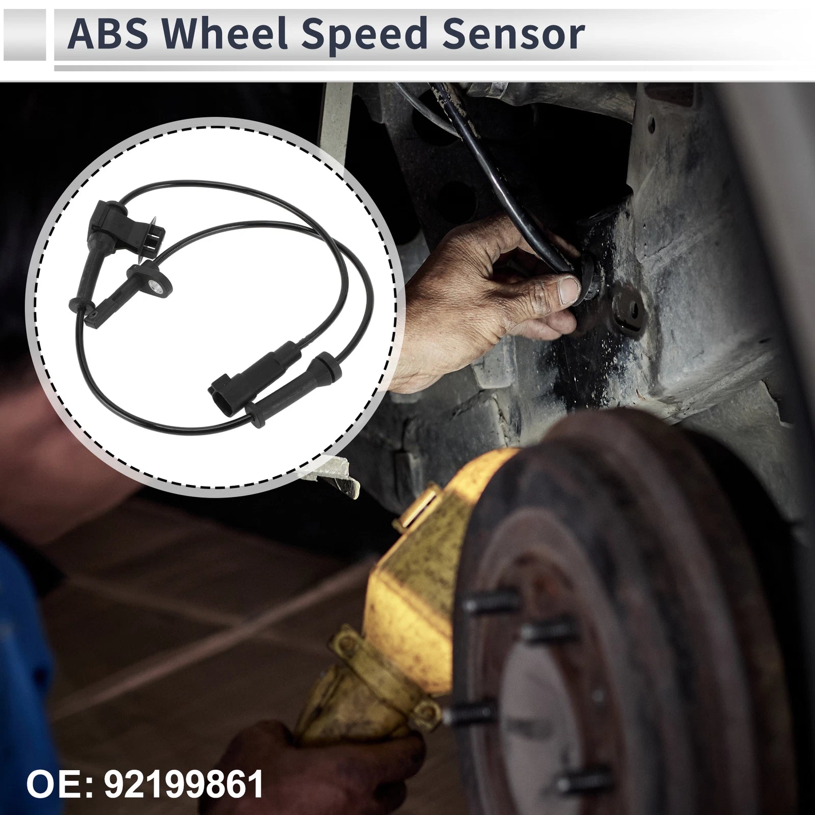 ABS Wheel Speed Sensor for Chevrolet Camaro (2010–2015) 1 Pcs Front Left/Right