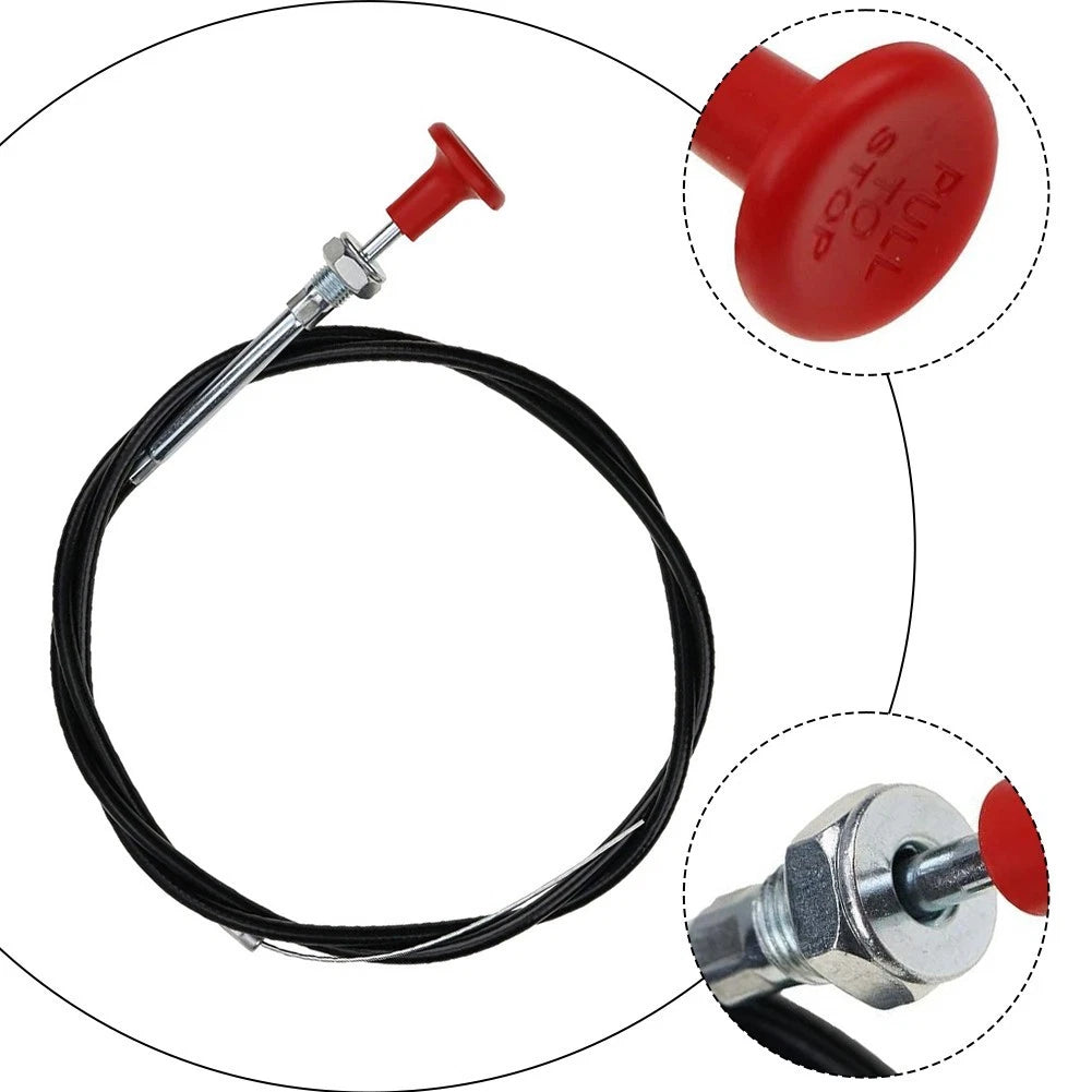 Replacement Fuel Stop Cable E5NN9C331EA for Ford Tractor 2000-3000
