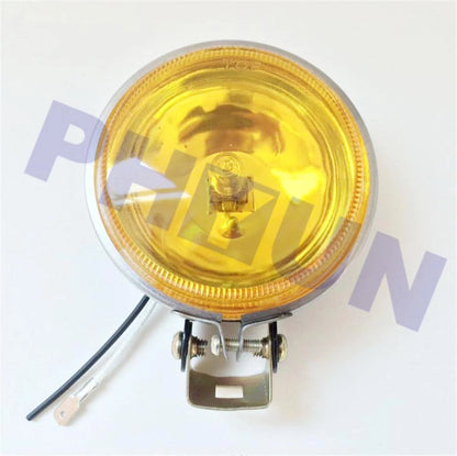 3.5'' LED DRL Round Fog Lamp for Universal Vehicles (12V 55W) Bright Yellow