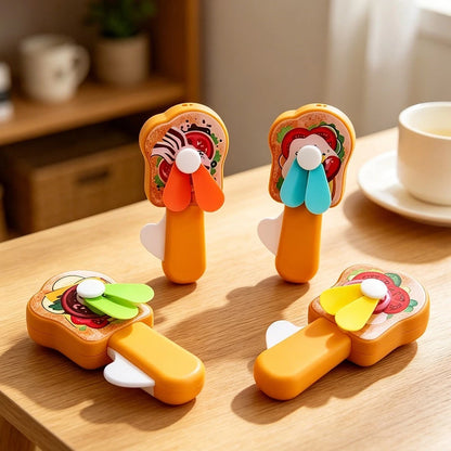 8pcs Handheld Fan Set for Parties Beach Picnics Outdoor