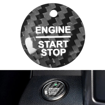 Keyless Engine Push Start Button Decal for Ford F-150 Raptor (2017–2023)