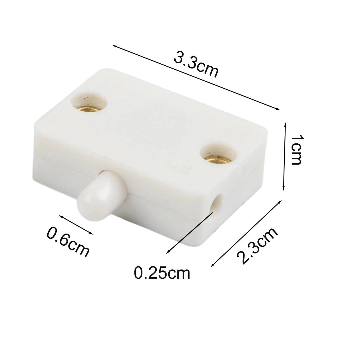 Pack of 6 Compact Light Switches for Convenient Closet Lighting Solutions