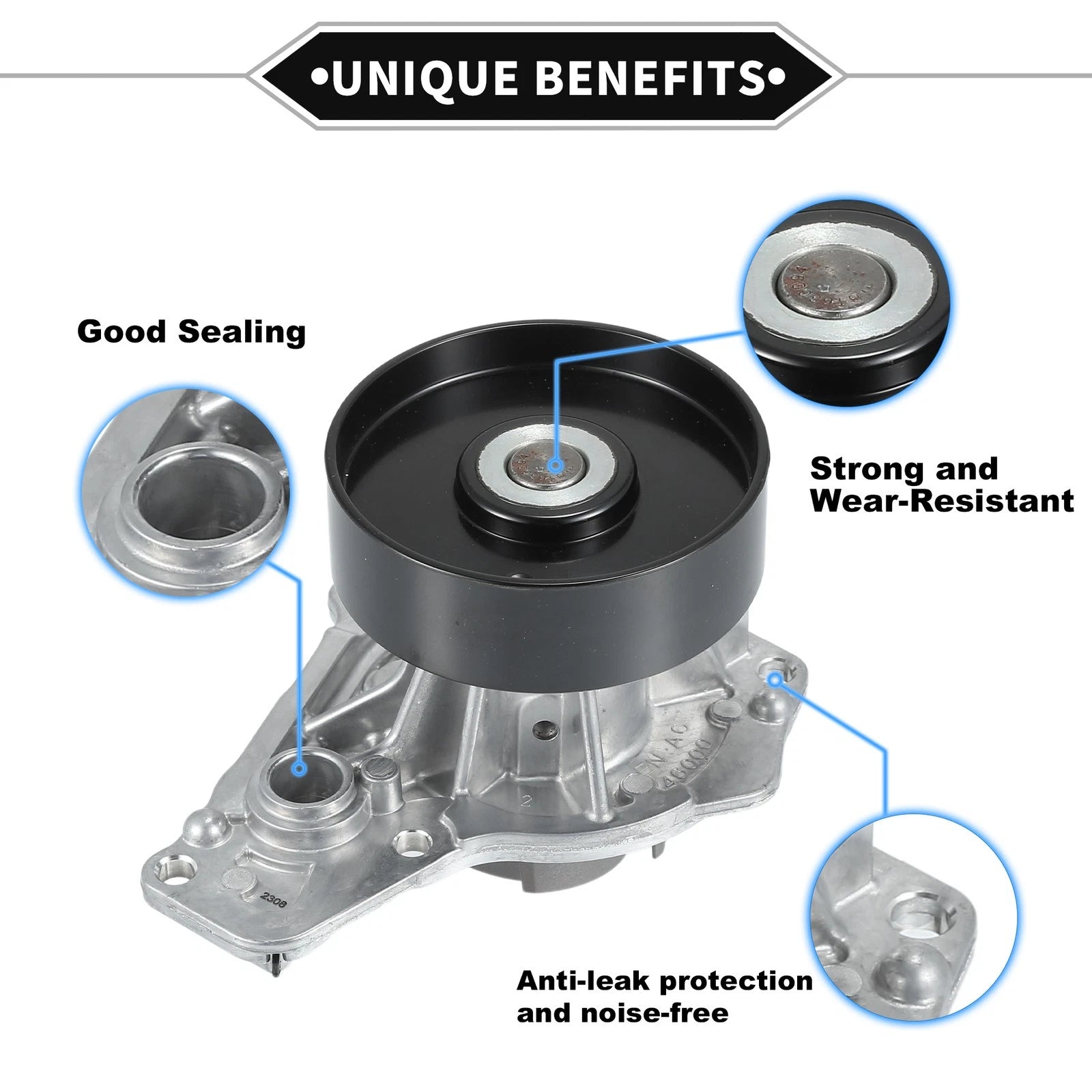 Water Pump Replacement for BMW 340i 440i (2016–2020)