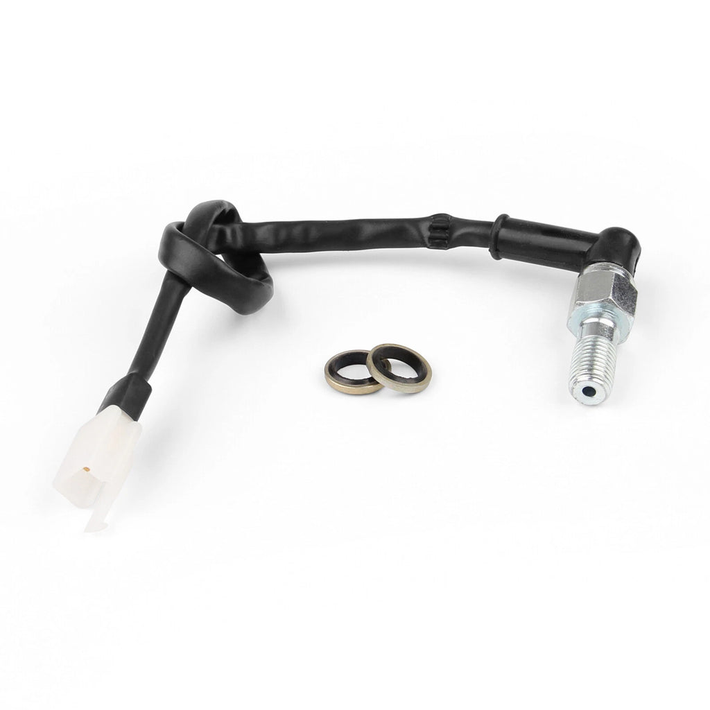Hydraulic Brake Pressure Light Switch Cable Banjo Bolt M10x1.25 for