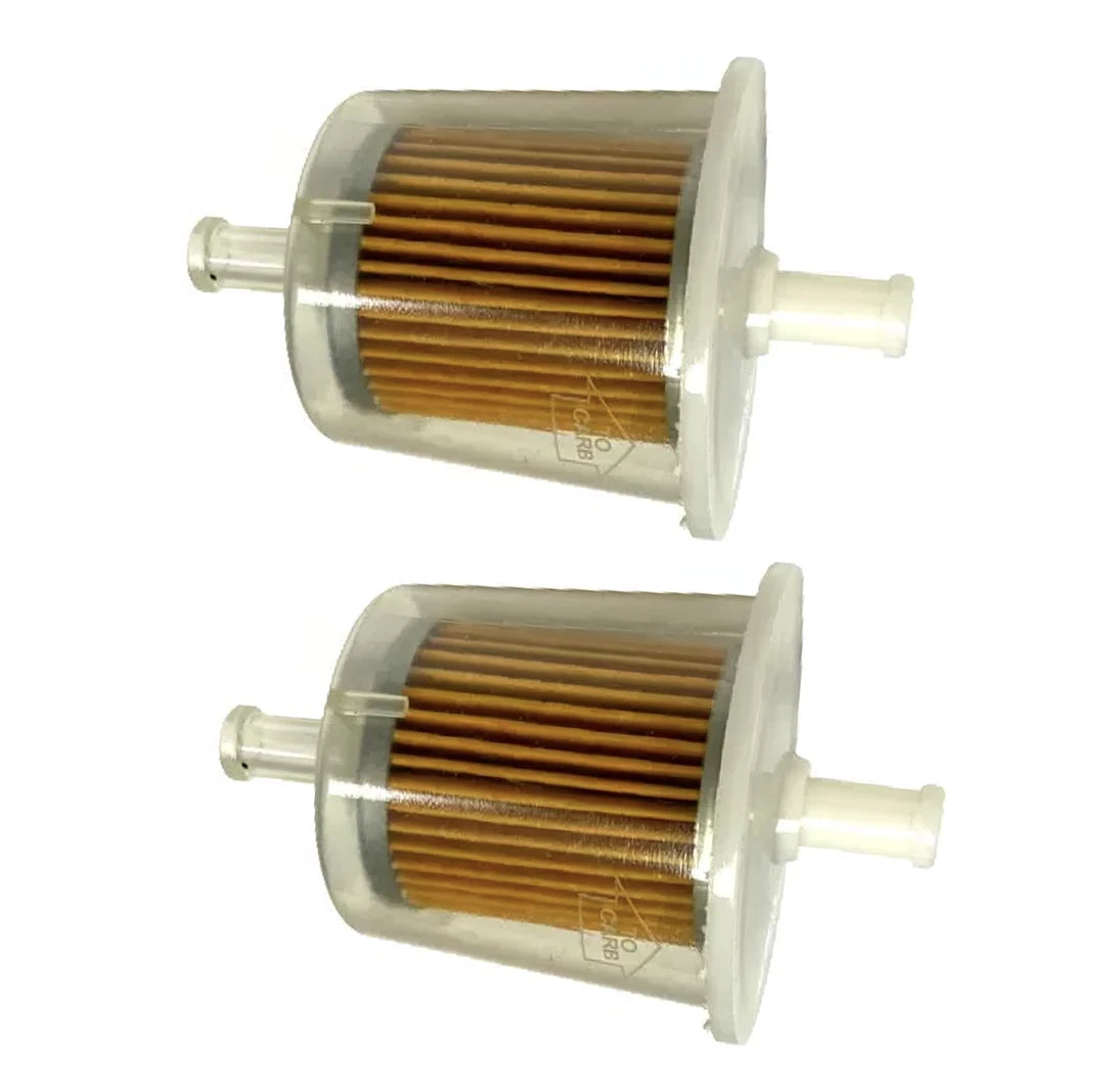 2Pcs Fuel Filter Assembly for Johnson Evinrude OMC Outboard (5005266, 5007326, 5007335)