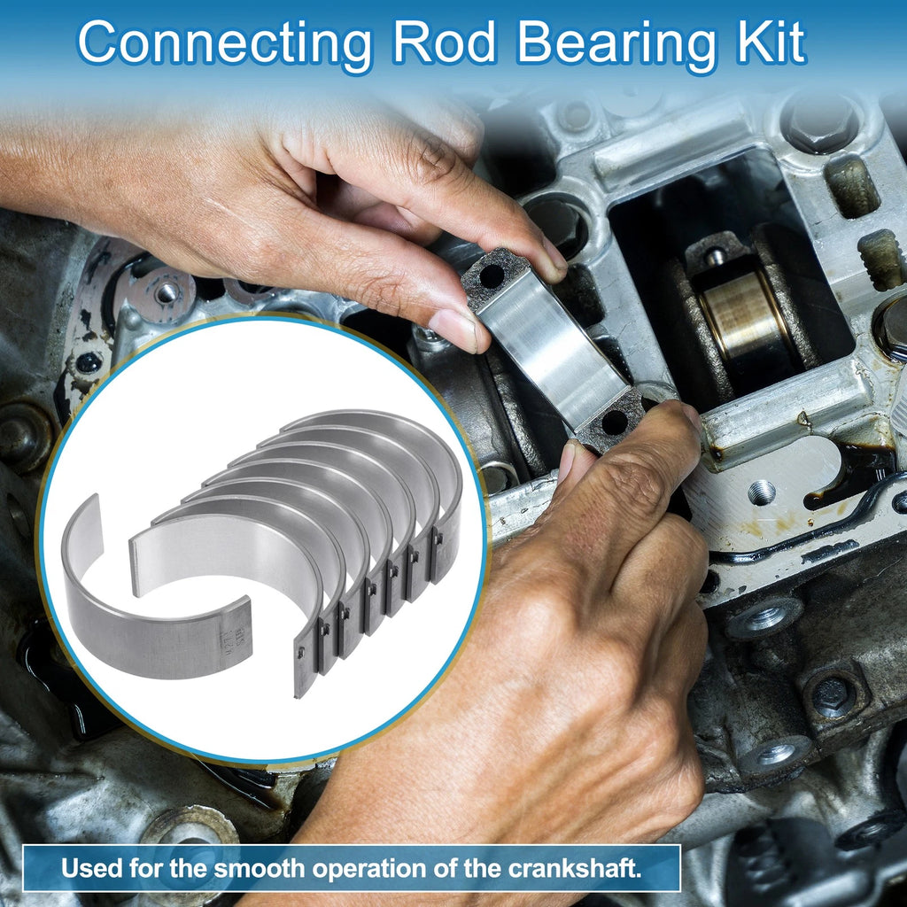 Connecting Rod Bearing Set Replacement for Mercedes-Benz CLA (2014–2018) 8 Pcs