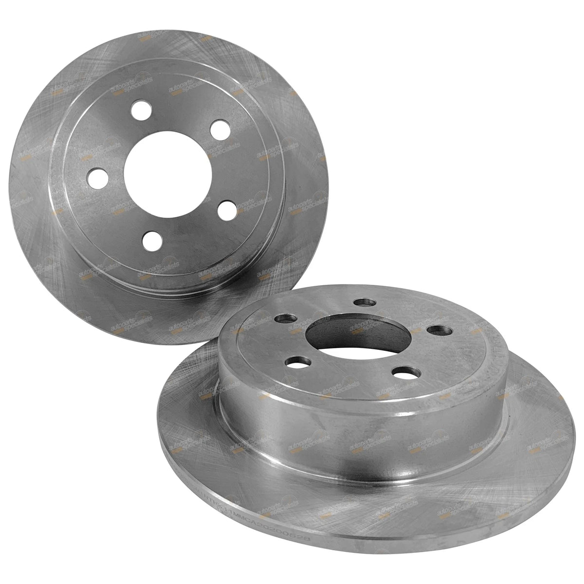 2x Rear Disc Brake Rotors for Jeep Cherokee KJ (2004–2007) 285mm EKG