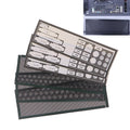Set of 3 Black Plastic Dust Filters for Computer I/O Back Plate