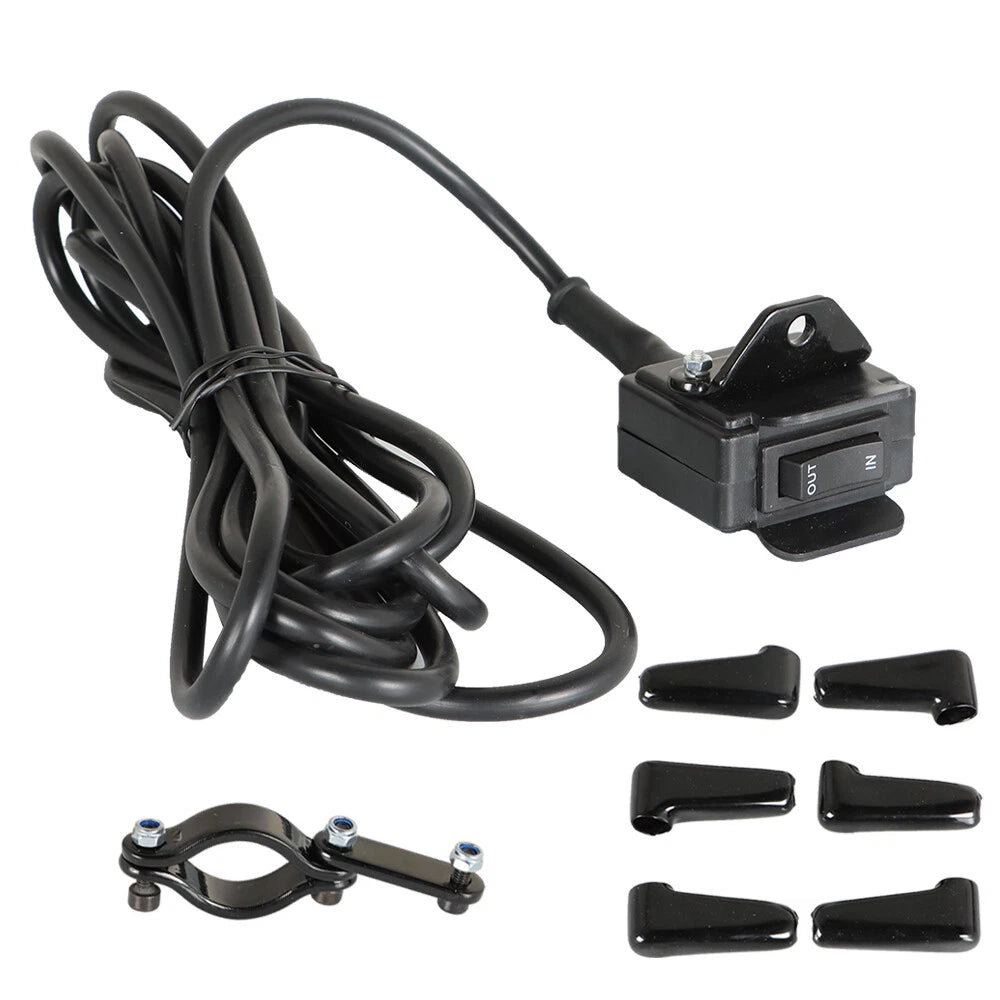Handle Bar Control Switch & Mounting Bracket for Winch (12V)