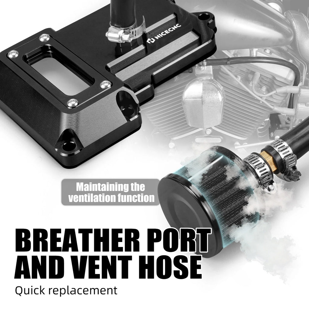 Vented Transmission Top Cover for Harley Softail Standard FXST (2006–2011)