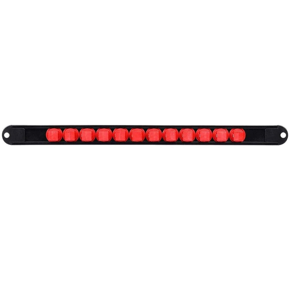 Socket Drive Rail Organizer for Wall Mounted Storage (1/4, 3/8, 1/2 Inch)