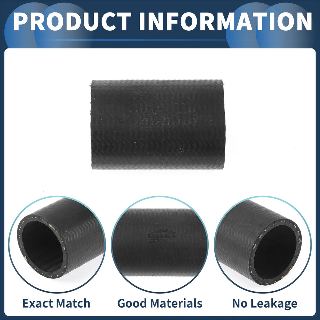 Radiator Hose Replacement for Audi Q7 (2017–2022) Black 1 Piece