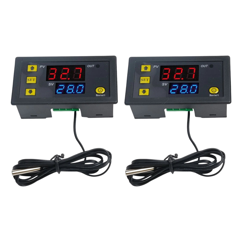 2X AC Digital Temperature Controller W3230 for Automotive
