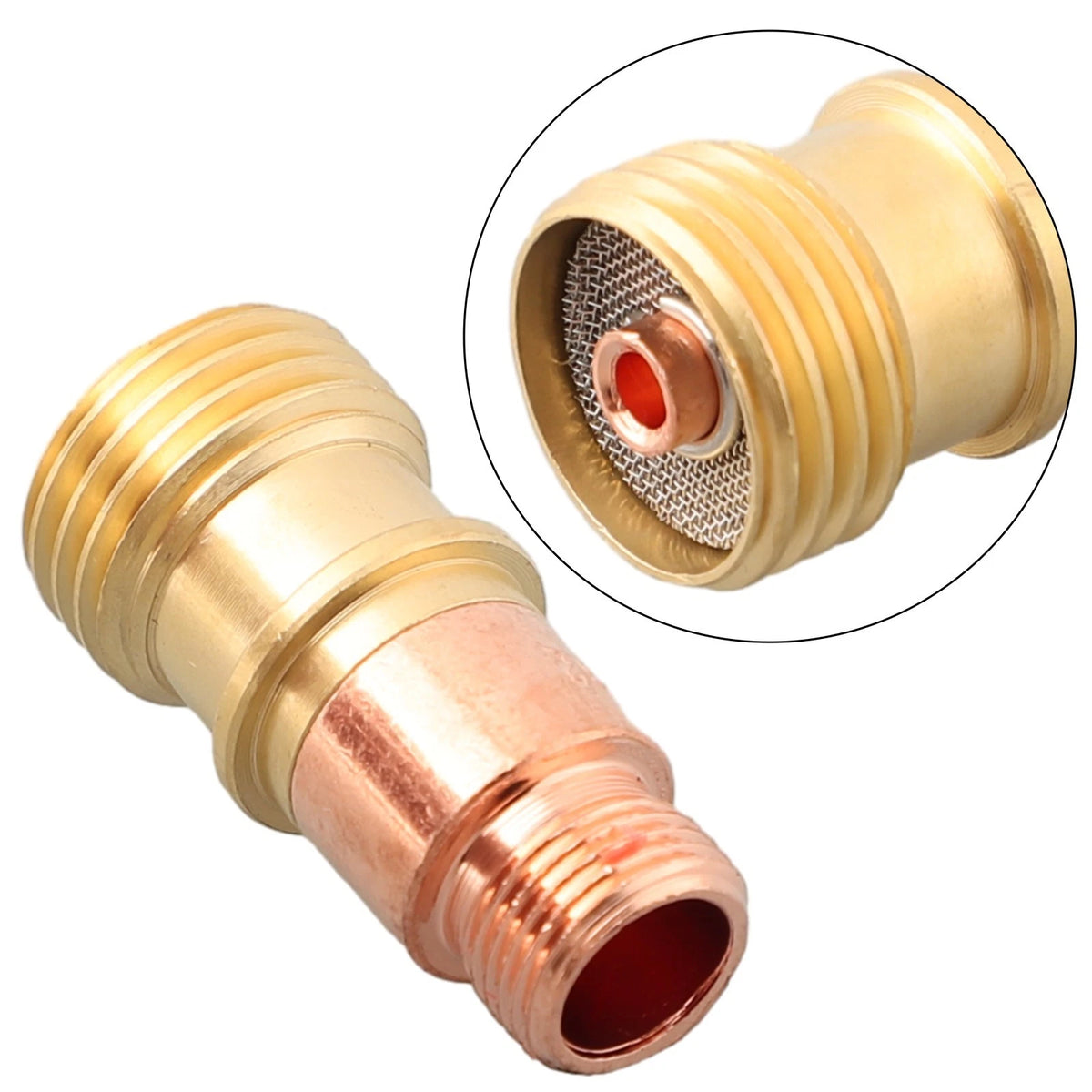 Gas Lens Connector Collets for Welding Equipment