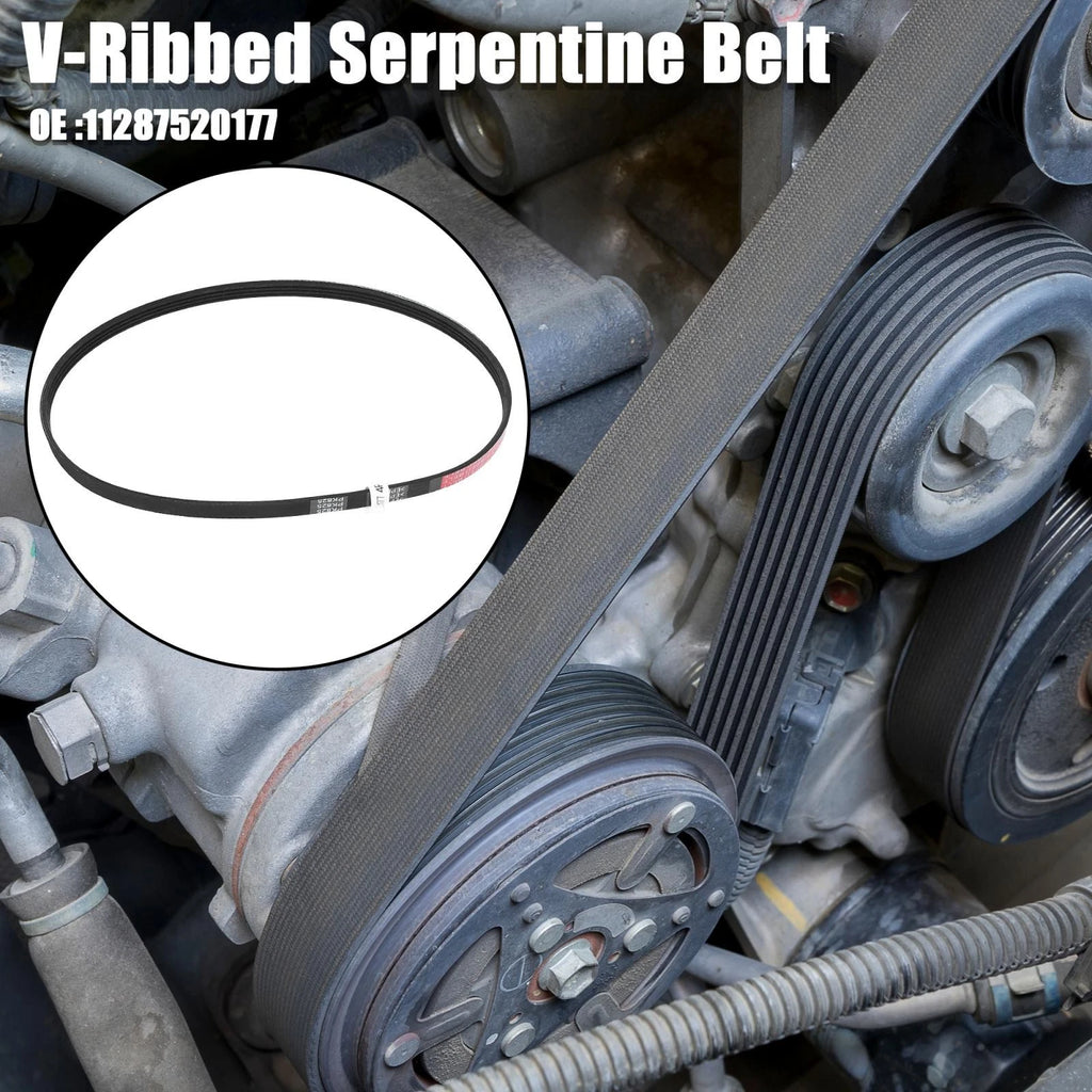 Serpentine Belt V-Ribbed Replacement for BMW 750i (2006–2008)