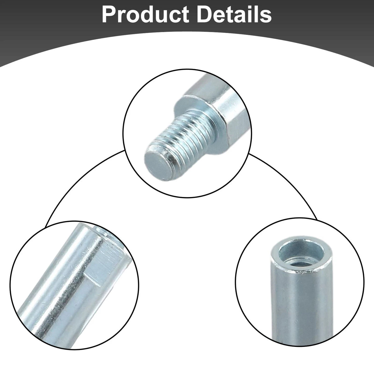 M10 Angle Grinder Adapter Rod Extension for Polishing