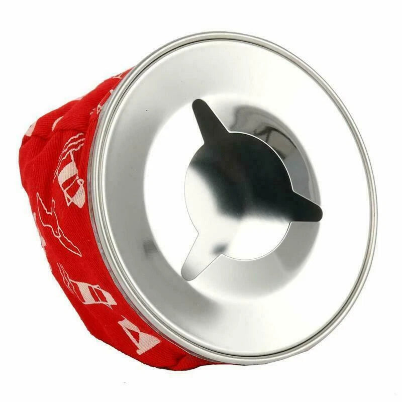 Classic Bean Bag Ashtray for Boat Auto RV (4 1/8" Dia, Stainless, Windproof)
