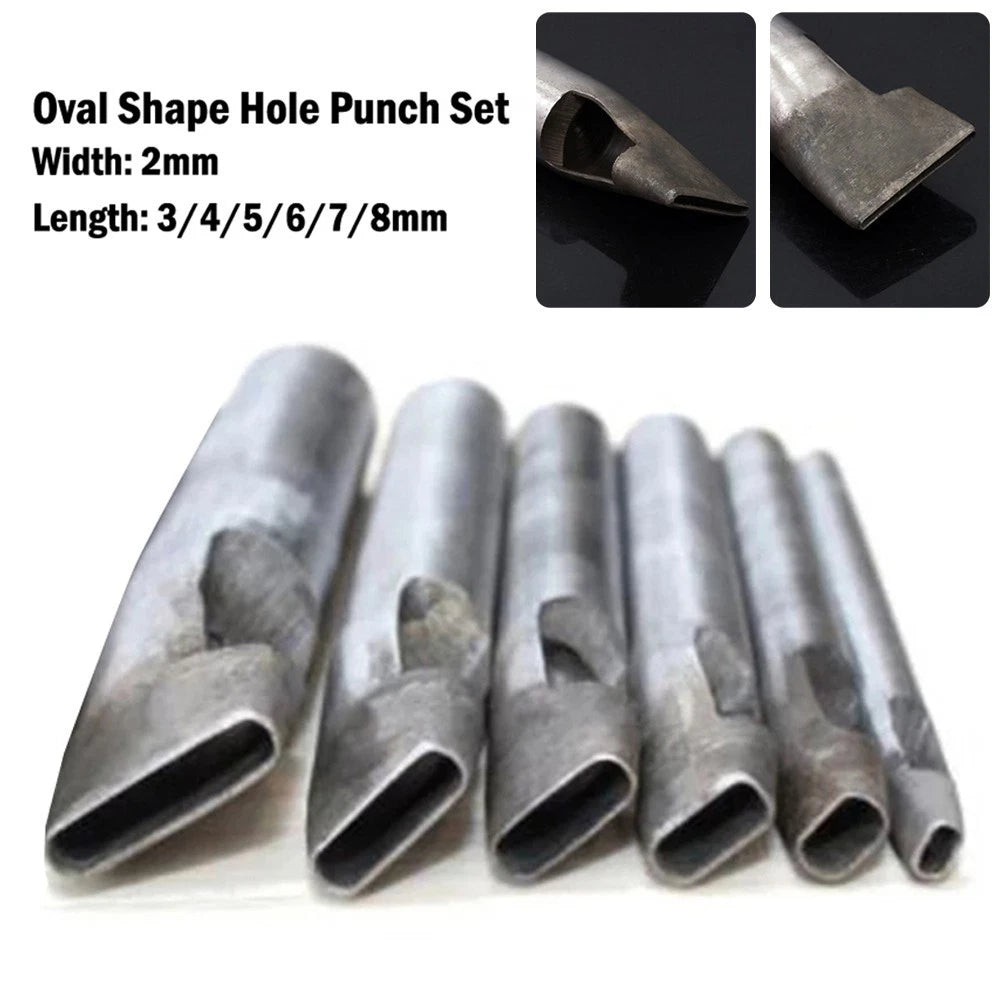Leather Hole Punch Set for DIY Repairs and Crafting Tools