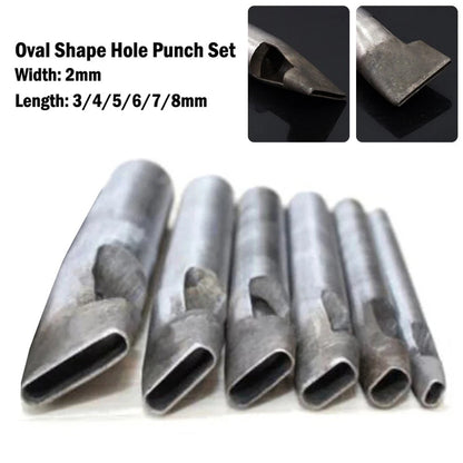 Leather Hole Punch Set for DIY Repairs and Crafting Tools