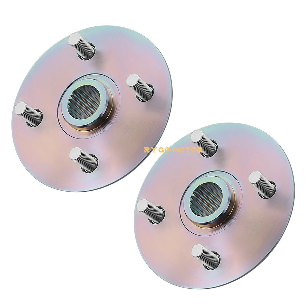 2X Rear Wheel Hubs for Yamaha Breeze 125 YFA1 (1989–2004) Grizzly 125 YFM125 (2004–2013)