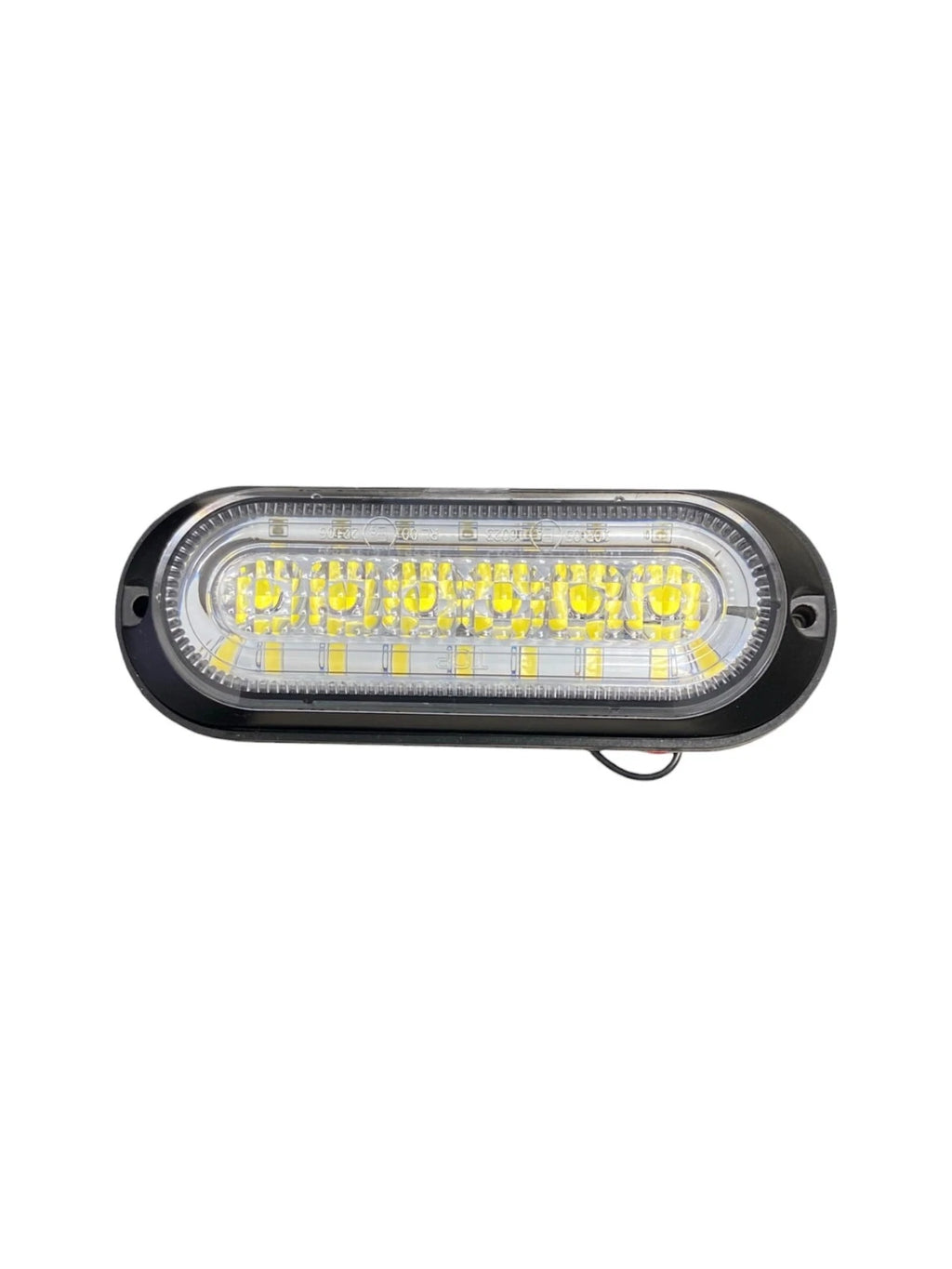 5" Oval Marine LED Light 10-30V White