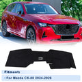 Dash Cover for Mazda CX-60 2024–2026 Without HUD Flannel Black 1 Set