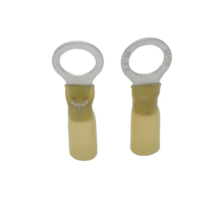 30-Pack Marine HDPE Heat Shrink Ring Terminal #10 12-10 AWG