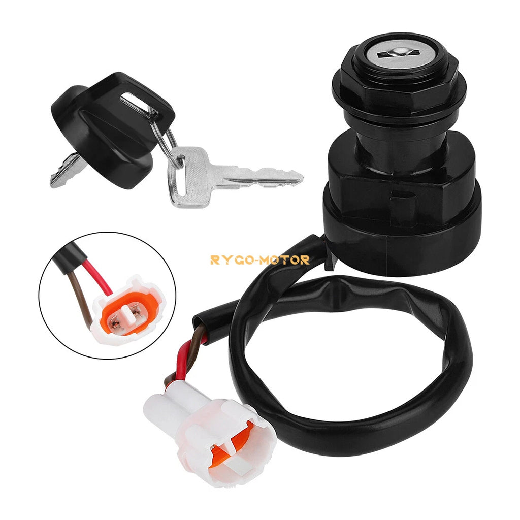 Ignition Key Switch for Yamaha Bear Tracker 250, Big Bear 250, Bruin 250 (1999–2006)