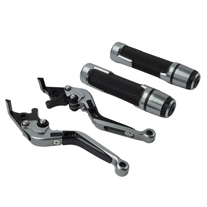Titan Extendable Brake Clutch Levers Handlebar Grips Sets For Honda CBR600RR