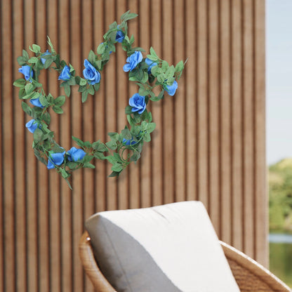2X Silk Rose Vines 2M for Elegant Decoration (Artificial Flower)
