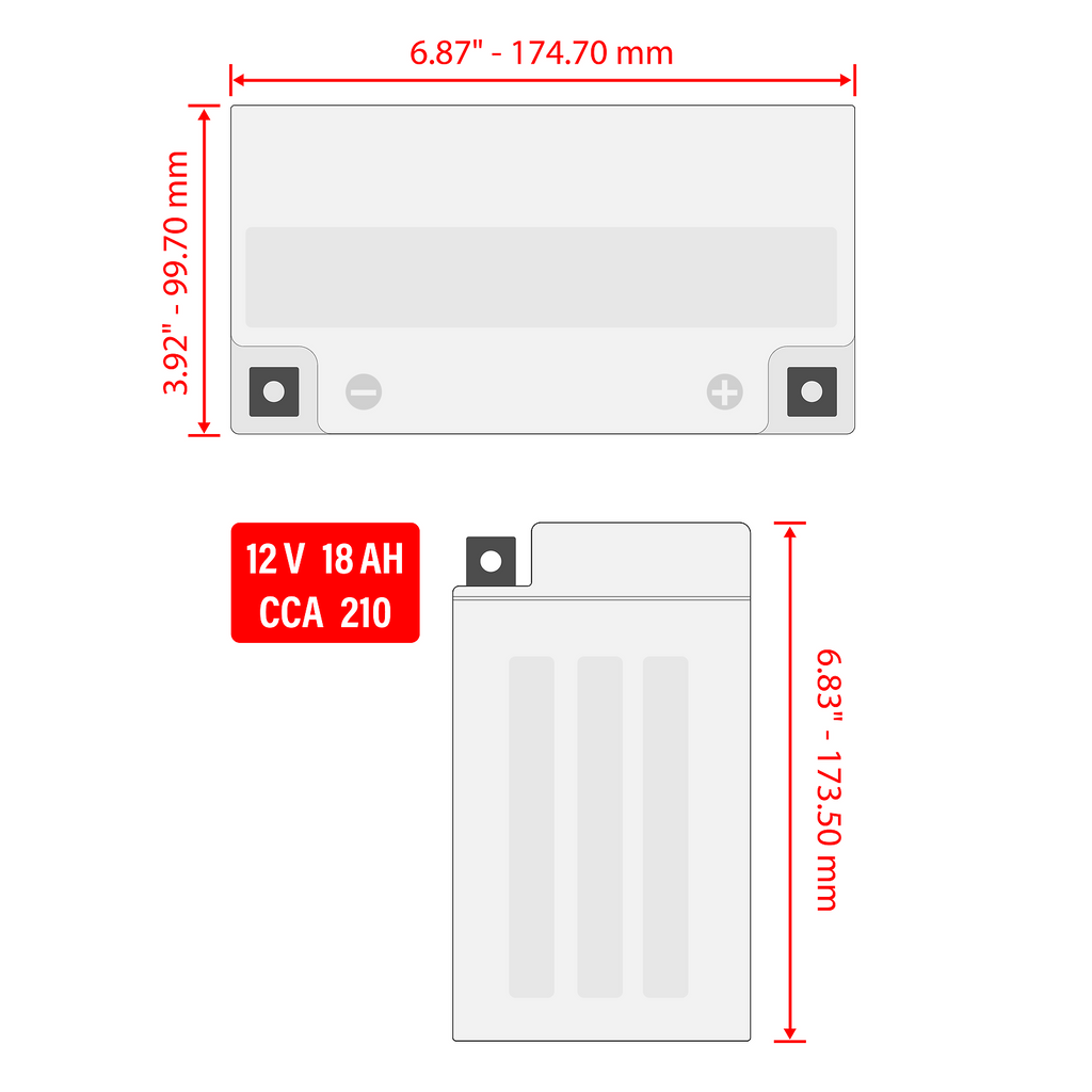 AGM Battery Replacement for Yamaha Waverunner XLT1200 (2002–2005)